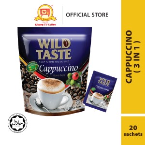 Wild Taste Cappuccino Coffee 3in1 (20 sachets x 1 pack)